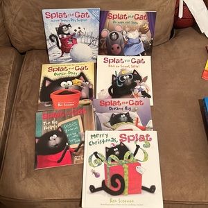 7 books bundle Splat the cat series
